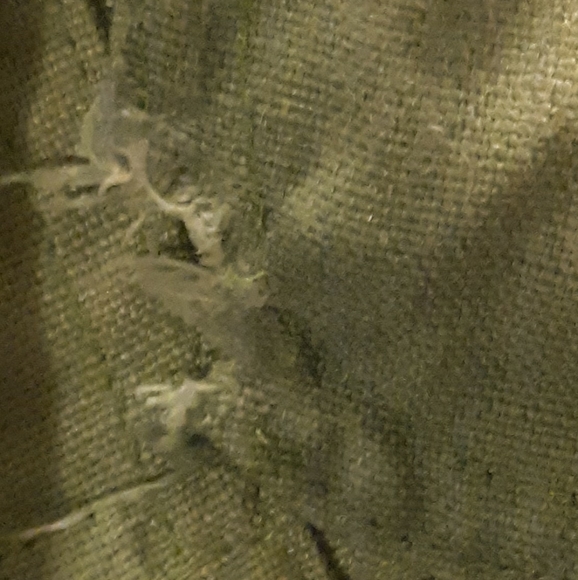 Charter club linen button down shirt top med *C7 - Picture 2 of 6